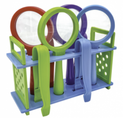 UP CLOSE SCIENCE MAGNIFYING GLASSES & TWEEZERS ACTIVITY SET