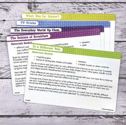 UP CLOSE SCIENCE MAGNIFYING GLASSES & TWEEZERS ACTIVITY SET