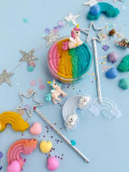 PLAY DOUGH KIT: UNICORN RAINBOW SHERBET