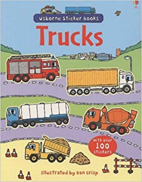 FIRST STICKER BOOK: TRUCKS