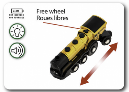 BRIO: MIGHTY GOLD ACTION LOCOMOTIVE