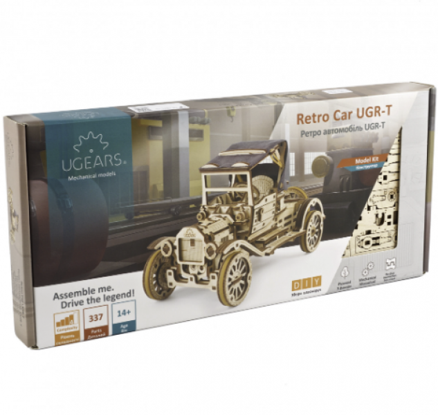 UGEARS: RETRO CAR UGR-T