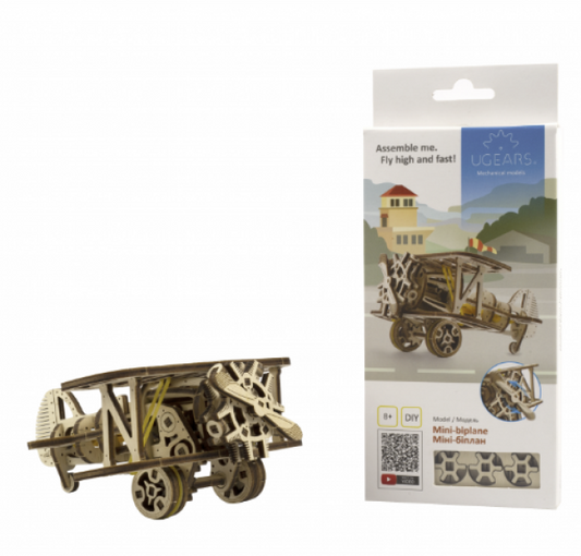 UGEARS: MINI-BIPLANE