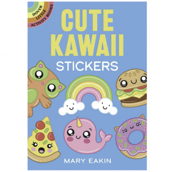 LITTLE ACTIVITY BOOK: CUTE KAWAII STICKERS