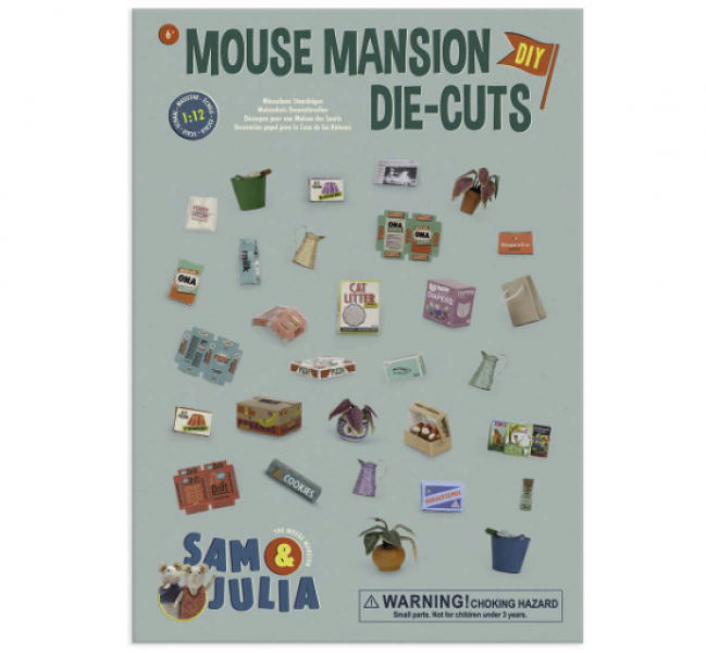 THE MOUSE MANSION: DIE-CUTS