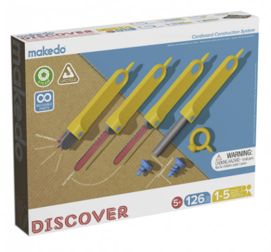 MAKEDO DISCOVER 126 PIECES
