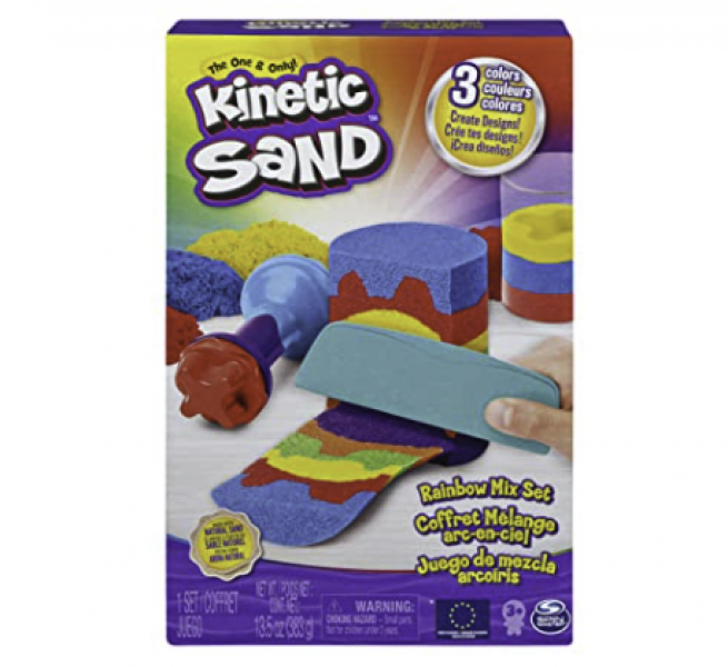 KINETIC SAND RAINBOW MIX SET