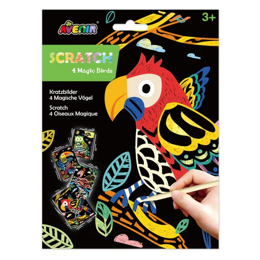 SCRATCH MAGIC BIRDS