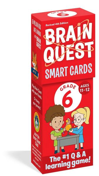BRAIN QUEST SMART CARDS: GRADE 6