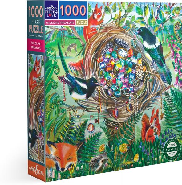 PUZZLE: WILDLIFE TREASURE 1000 PC