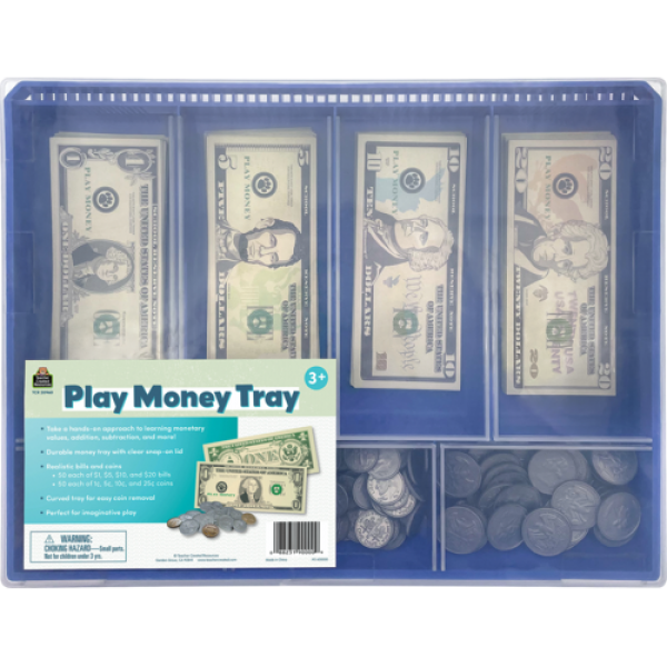 PLAY MONEY TRAY