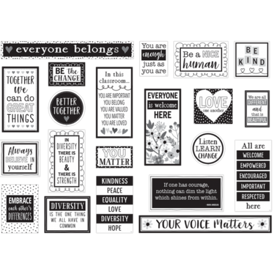 MINI BULLETIN BOARD SET: CELEBRATE DIVERSITY