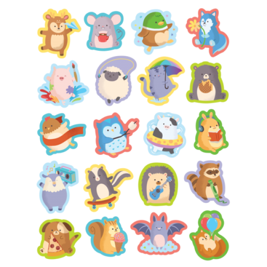 STICKERS: CUTE CRITTERS