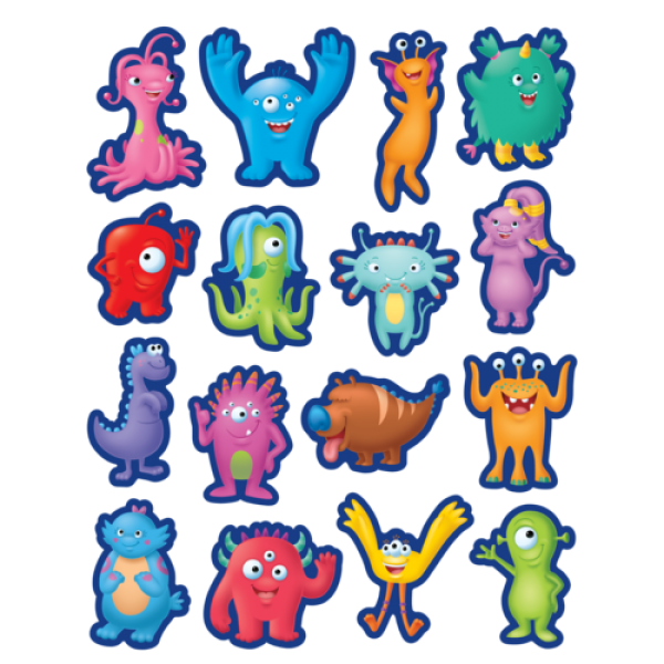 STICKERS: MONSTERS