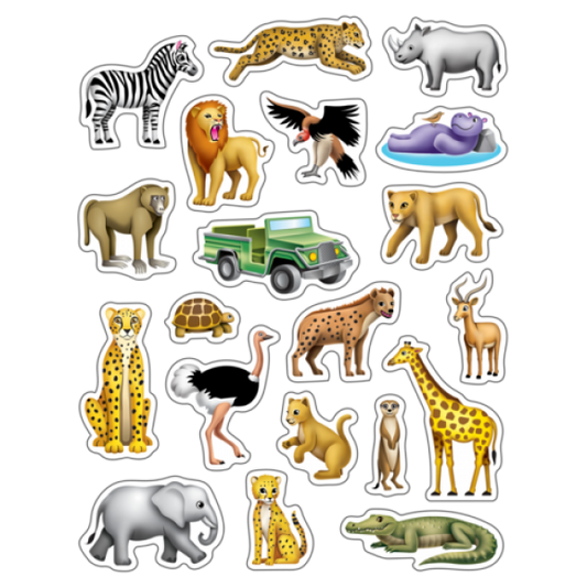 STICKERS: SAFARI