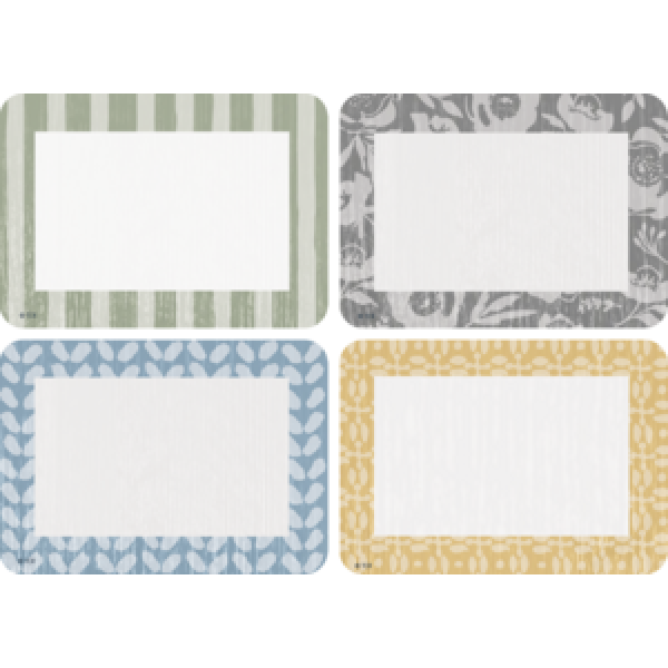 NAME TAGS: CLASSROOM COTTAGE