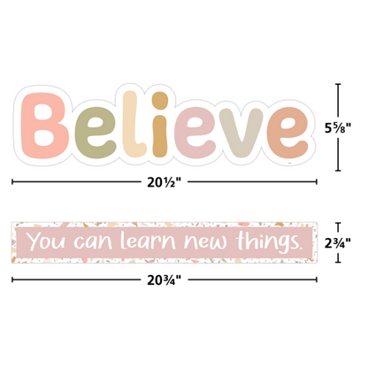 MINI BULLETIN BOARD SET: TERRAZZO TONES BELIEVE YOU CAN