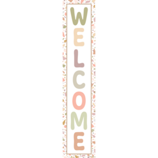 BANNER: TERRAZZO TONES WELCOME