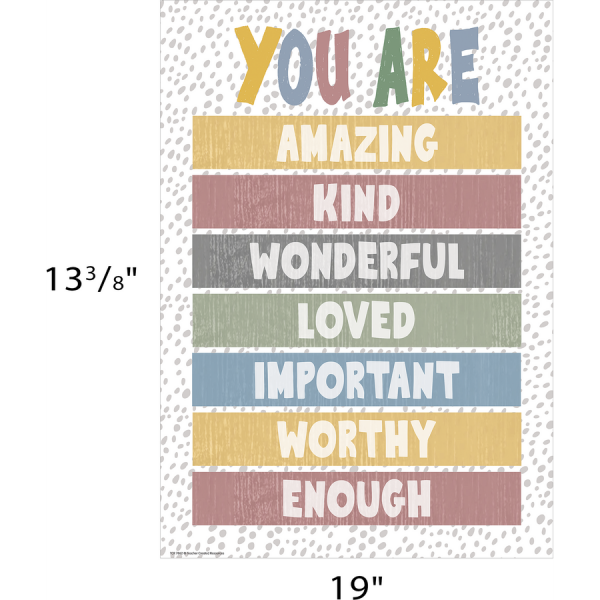POSTER: CLASSROOM COTTAGE YOU ARE...
