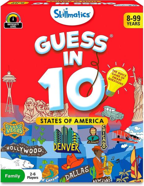 GUESS IN 10 THE 50 STATES