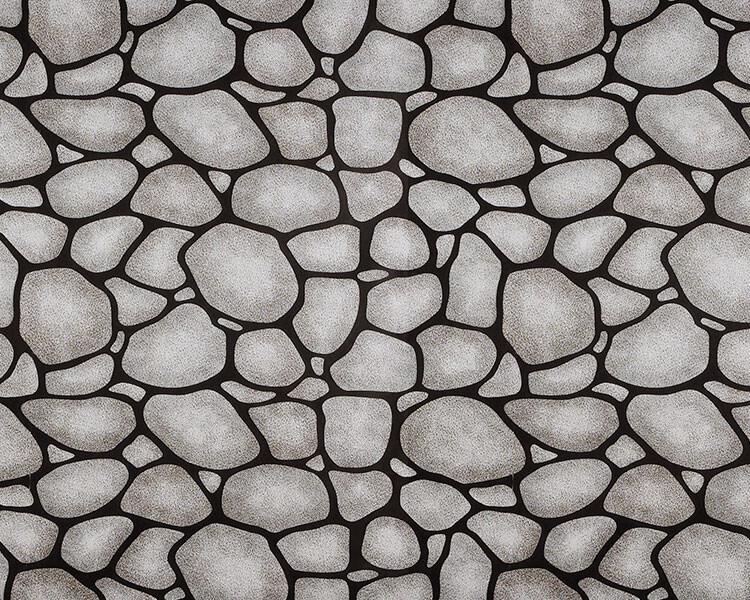 (SALE) FADELESS PAPER: 48"X12' ROCK WALL