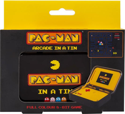 PACMAN ARCADE IN A TIN