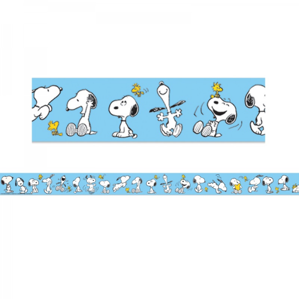 BORDER: PEANUTS SNOOPY LINEUP