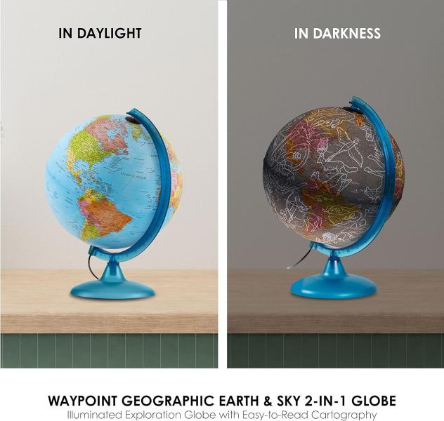 GLOBE: NIGHT & DAY ILLUMINATED