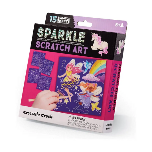 SPARKLE SCRATCH ART MAGICAL FRIENDS