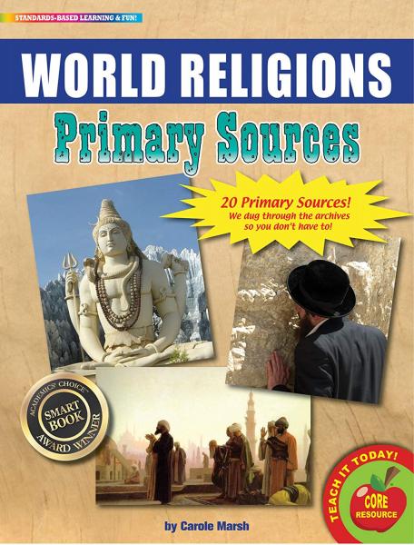 (SALE)PRIMARY SOURCES WORLD RELIGIONS