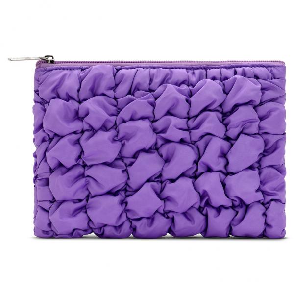 LAVENDER PUFFY POUCH