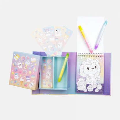 PASTEL COLOURING SET: KAWAII