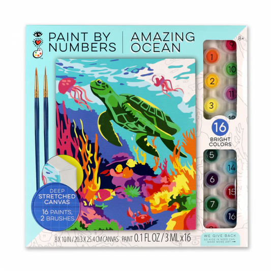 PAINT BY NUMBERS: AMAZING OCEAN