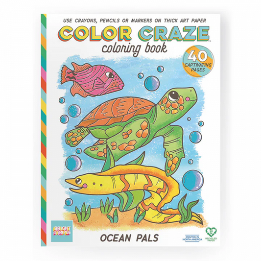 COLOR CRAZE COLORING BOOK: OCEAN PALS