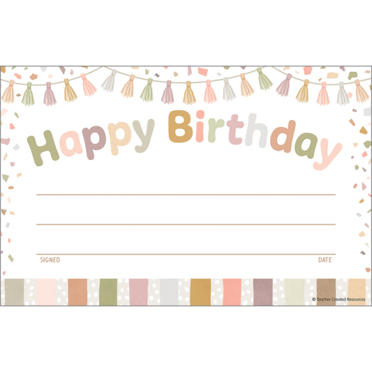 HAPPY BIRTHDAY CARDS: TERRAZZO TONES