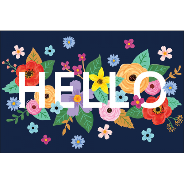 POSTCARDS: WILDFLOWERS HELLO