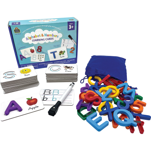 LEARNING CARDS: ALPHABET AND NUMBER