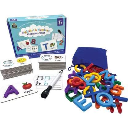 LEARNING CARDS: ALPHABET AND NUMBER