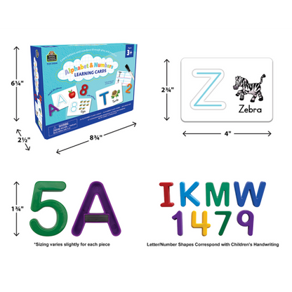 LEARNING CARDS: ALPHABET AND NUMBER