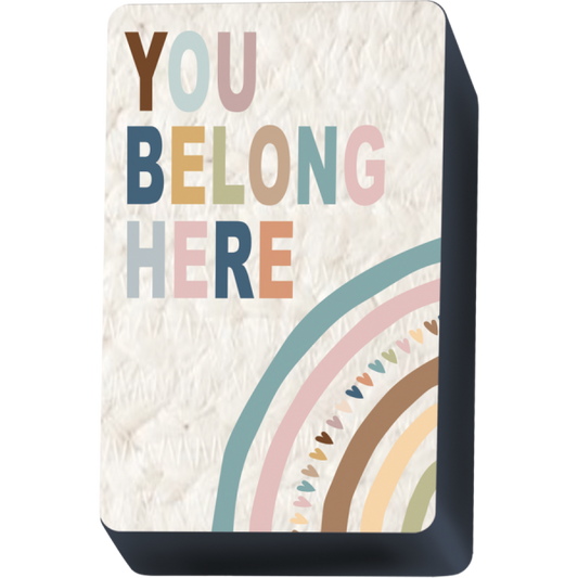 WHITEBOARD ERASER: MAGNETIC EVERYONE IS WELCOME