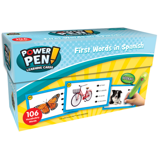 POWER PEN LEARNING CARDS: FIRST WORDS IN SPANISH