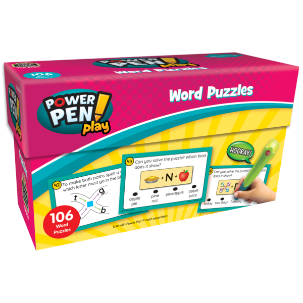 POWER PEN PLAY: WORD PUZZLES GRADES 1-2
