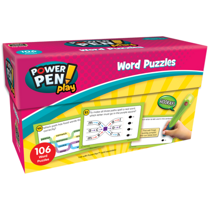 POWER PEN PLAY: WORD PUZZLES GRADES 2-3