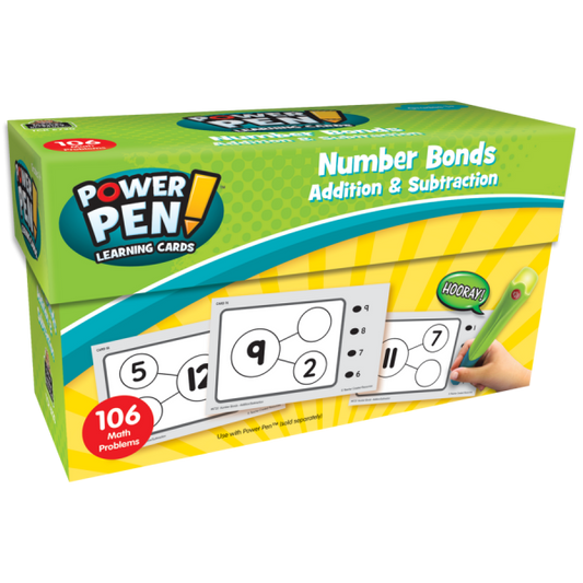 POWER PEN LEARNING CARDS: NUMBER BONDS ADDITION & SUBTRACTION