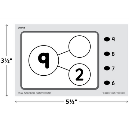 POWER PEN LEARNING CARDS: NUMBER BONDS ADDITION & SUBTRACTION