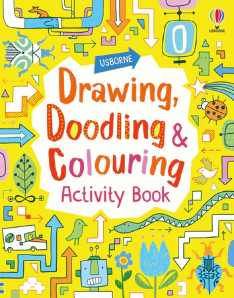 DRAWING, DOODLING & COLORING ACTIVITY BOOK