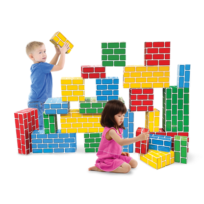 EASY-STACK CARDBOARD BLOCKS SET OF 24