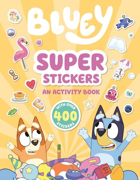 BLUEY SUPER STICKERS ACTIVITY BOOK
