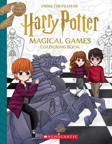 HARRY POTTER MAGICAL GAMES COLORING BOOK