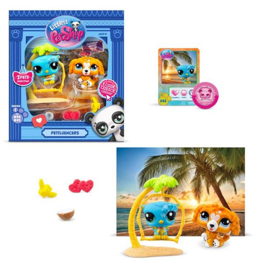 LITTLEST PET SHOP PET INFLUENCER PAIRS SUNSET PALS